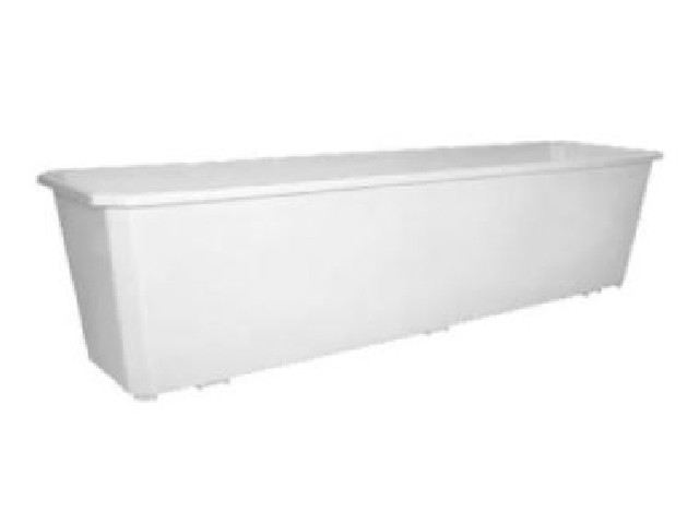 Ящик балконный Basil, 60 см (белый)